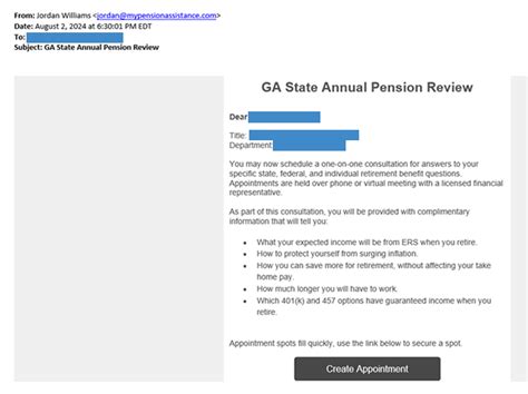 Scam Financial Advisors Employees Retirement System Of Georgia