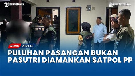 Satpol Pp Ternate Amankan Puluhan Pasangan Bukan Pasutri Dari Sebuah