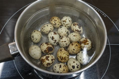 Cocer huevos de codorniz y pelarlos fácilmente