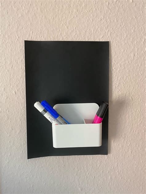 Magnet Tafel Folie Farbe schwarz 40 Größen Preis Leistung Top