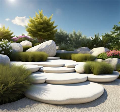 Infuse Calm Into Your Garden With White Rocks Corley Designs