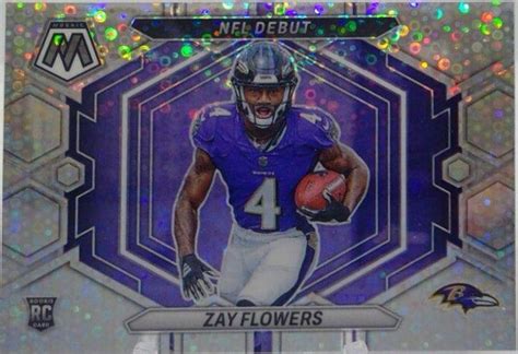 Zay Flowers No Huddle Silver Nd Prices Rookie Panini