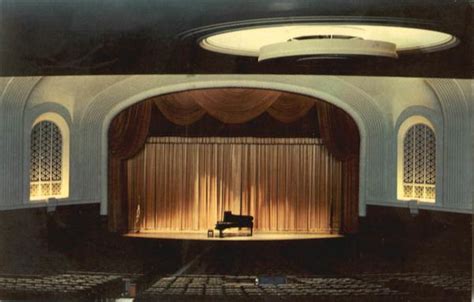 The Auditorium, Indiana University Bloomington, IN