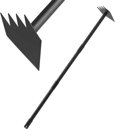 Hoe Garden Tool 31 75 Inch Matte Black Cultivator Garden