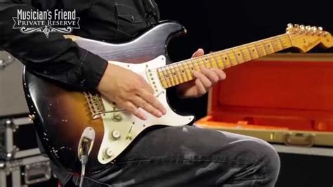 Fender Custom Shop 1955 Stratocaster Relic Ash Electric Guitar Masterbuilt By John Cruz Youtube