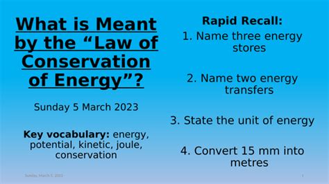 Physics Conservation Of Energy Teaching Resources