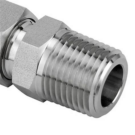 Stainless Steel Swagelok Tube Fitting Male Connector 38