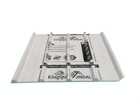 Colour Coated Kingspan Jindal Insulated Roof Panel Insulation Puf At