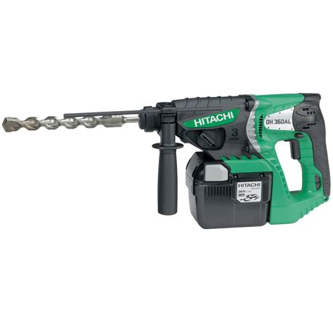 Hitachi DH36DAL 36V Cordless Rotary Hammer