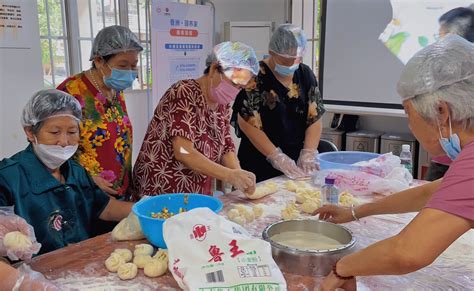 前山街道中山亭社区开展包子手工制作活动