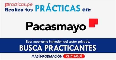 Grupo Pacasmayo Convocatoria Para Practicante De Mantenimiento Y