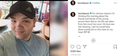 Actor Kevin Bacon Sends Condolences To Same Name Victim In Michigan