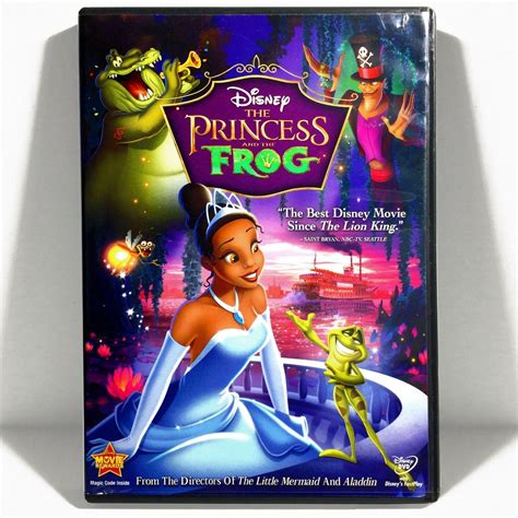 Walt Disney S The Princess And The Frog Dvd Widescreen