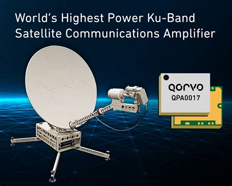 Qorvo Introduces Worlds Highest Power Ku Band Satellite Communications