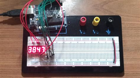 Arduino 4 Digit 7 Segment Display Counter With Multiplexing Youtube