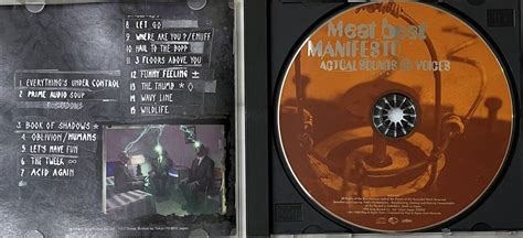 CD Meat Beat Manifesto Actual Sounds Voices Experimental Abstract