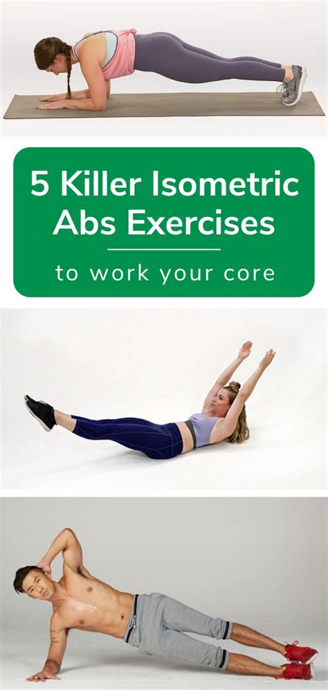 5 Killer Isometric Abs Exercises To Work Your Core Bodi