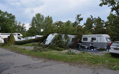 Starkes Unwetter verwüstet Lindauer Campingplatz