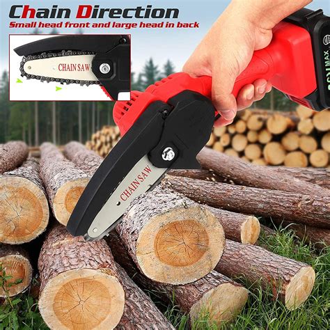 Best Mini Chainsaw Inch Cordless Chainsaw Gardtech Battery Powered