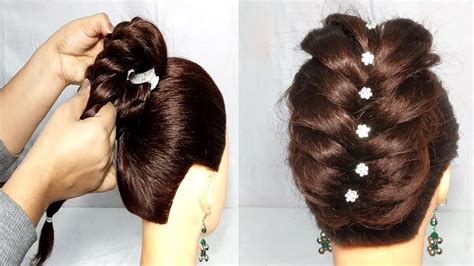 Easy Wedding Party Hairstyle With Banana Clip Hair Style Girl