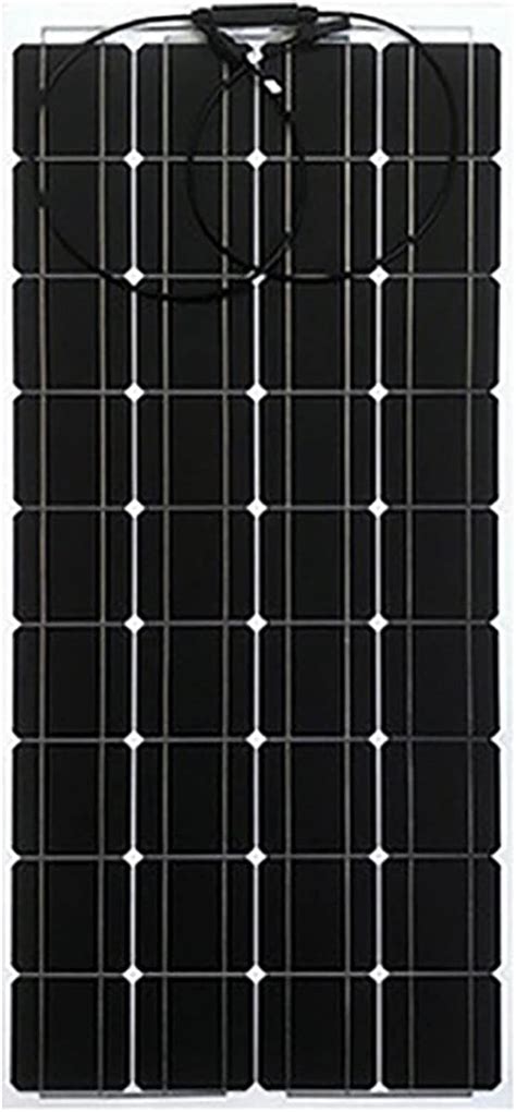 Panneaux Solaires 100 Watt 18 Volts Panneau Solaire Monocristallin Flexible Cellule Solaire