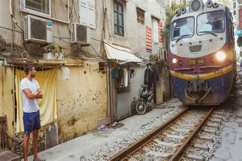 Hanoi Train Street - The Amazing Life by the Railways - Vietnam Local Tour