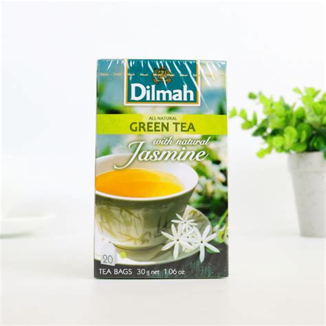 Dilmah Green Tea With Natural Jasmine Tea Bags Tea At Heart