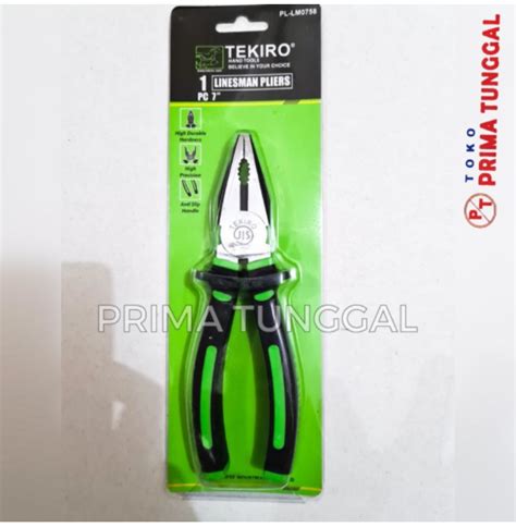 Tang Kombinasi Tekiro Inch In Linesman Pliers Tang Jepit Tekiro