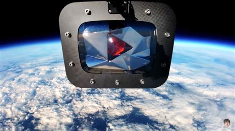 Mr Beast 100 Million Play Button Was Sen To Space Rspace