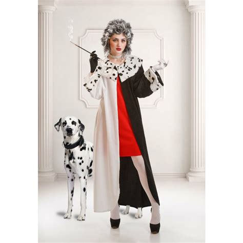 Disfraz De Cruella De Vil Para Mujer Disfraz Cruela De Vil Halloween