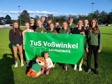 Vo Winkeler Leichtathlet Innen Im Team Auf Rang Und In Westfalen