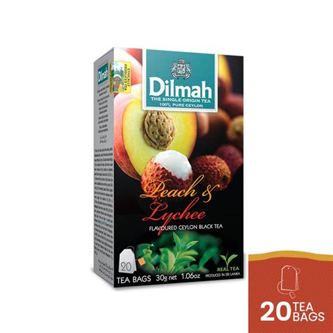 Dilmah Peach Lychee Tbag S Teh Celup Dilmah