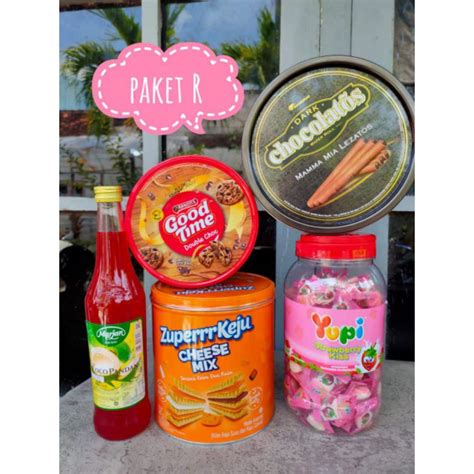 Jual Promoo Paket Snack Lebaran Roti Kaleng Kue Kering Shopee Indonesia