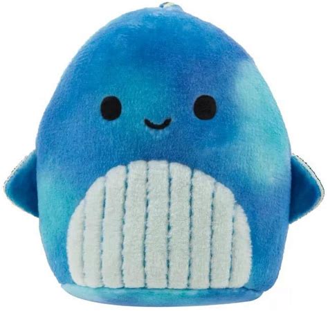 Squishmallows Squishville Cyan The Tie Dye Whale Mini Plush Walmart