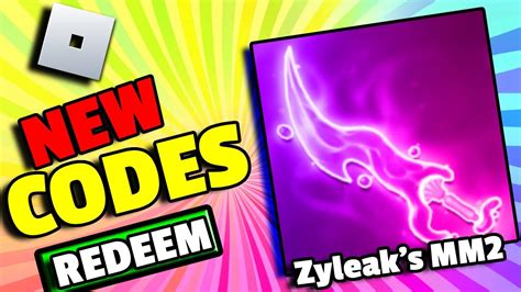 All Secret Zyleak S MM2 Codes 2023 Codes For Zyleak S MM2 2023