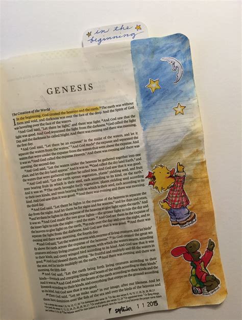 Bible Art Journaling By Lynda Neal The Creation Story Has To Be One