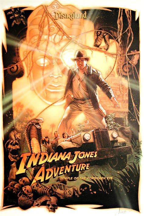 Indiana Jones Adventure Disneyland Map