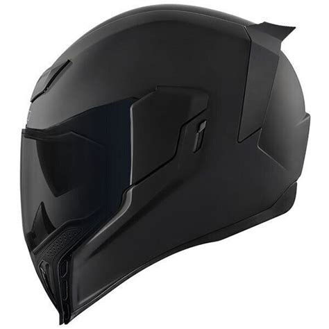 Icon Airflite Ece Full Face Motorcycle Motorbike Helmet Dark