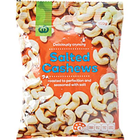 Woolworths Cashews Salted G Prices Foodme