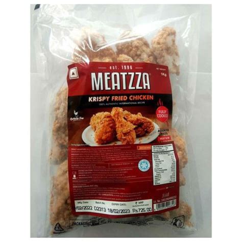 Krispy Fried Chicken Nv 1kg Meatzza Jitco