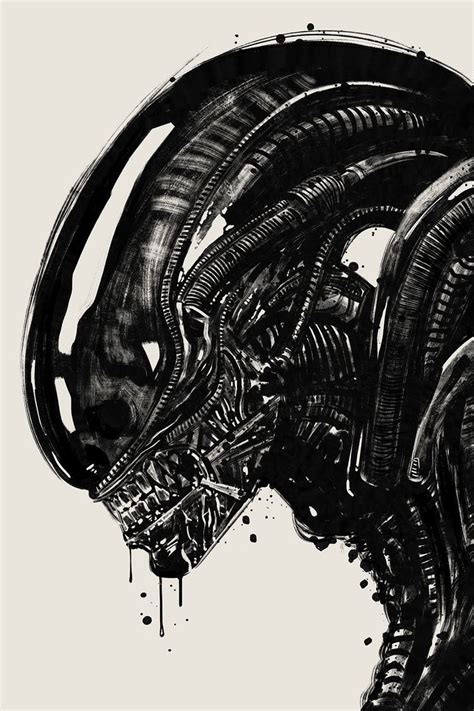 BROTHERTEDD Alien Vs Predator Alien Convenant Giger Alien Alien