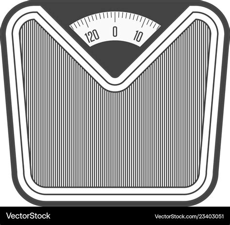 Weight Scale Icon Royalty Free Vector Image Vectorstock