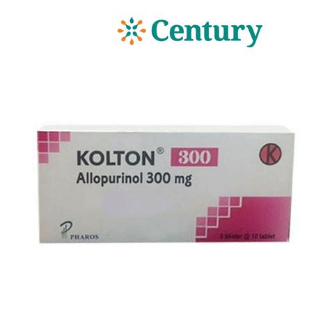 Jual Kolton Mg Blister Isi Tablet Allopurinol Asam Urat