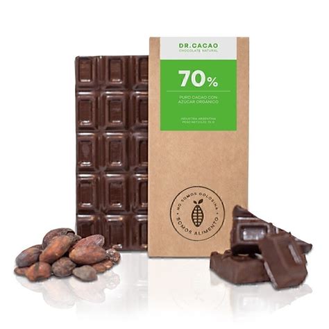 Chocolate 70 Dr Cacao c Azúcar Orgánica