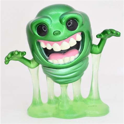 FUNKO Pop Slimer Metallic Detalhes Movies Ghostbusters Shopee