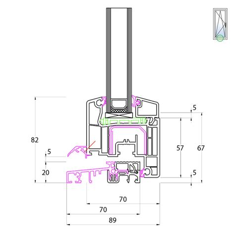 Fenster Detailzeichnungen CAD Pläne bei fensterversand