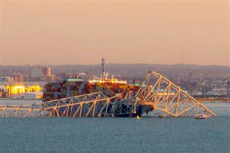 Aerial Images Video Show Aftermath Of Baltimore Bridge Collapse