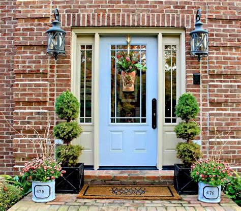 Artificial Front Porch Topiary Randolph Indoor And Outdoor Design