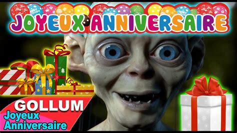 Gollum Happy Birthday