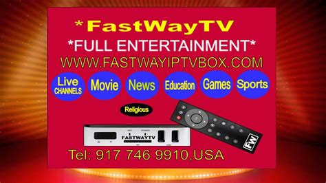 Fastway Iptv Box Ad 10 Seconds Youtube